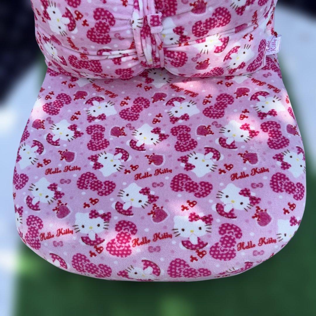 ハローキティ クッション 座椅子ピンク