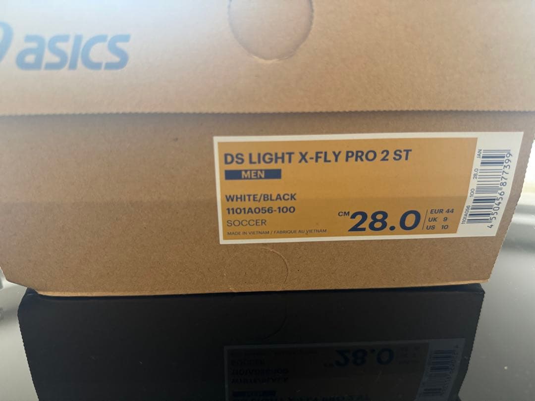asics DS LIGHT サッカーシューズ ホワイト