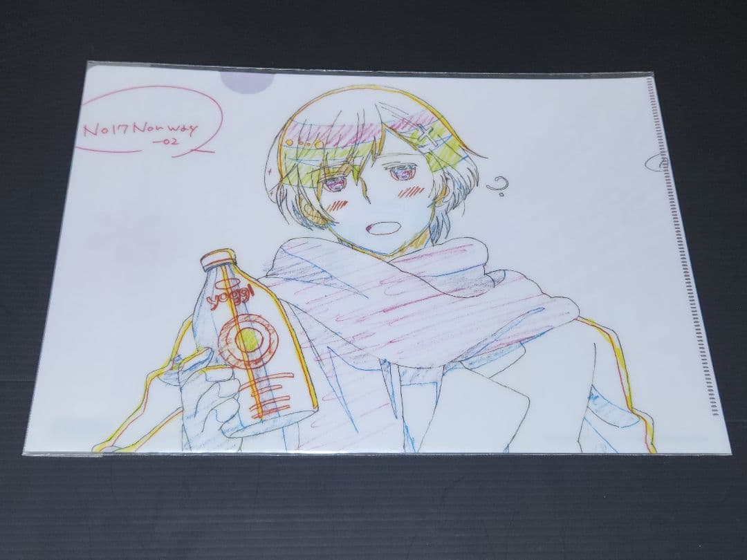 【希少】ヘタリア 原画 クリアファイル