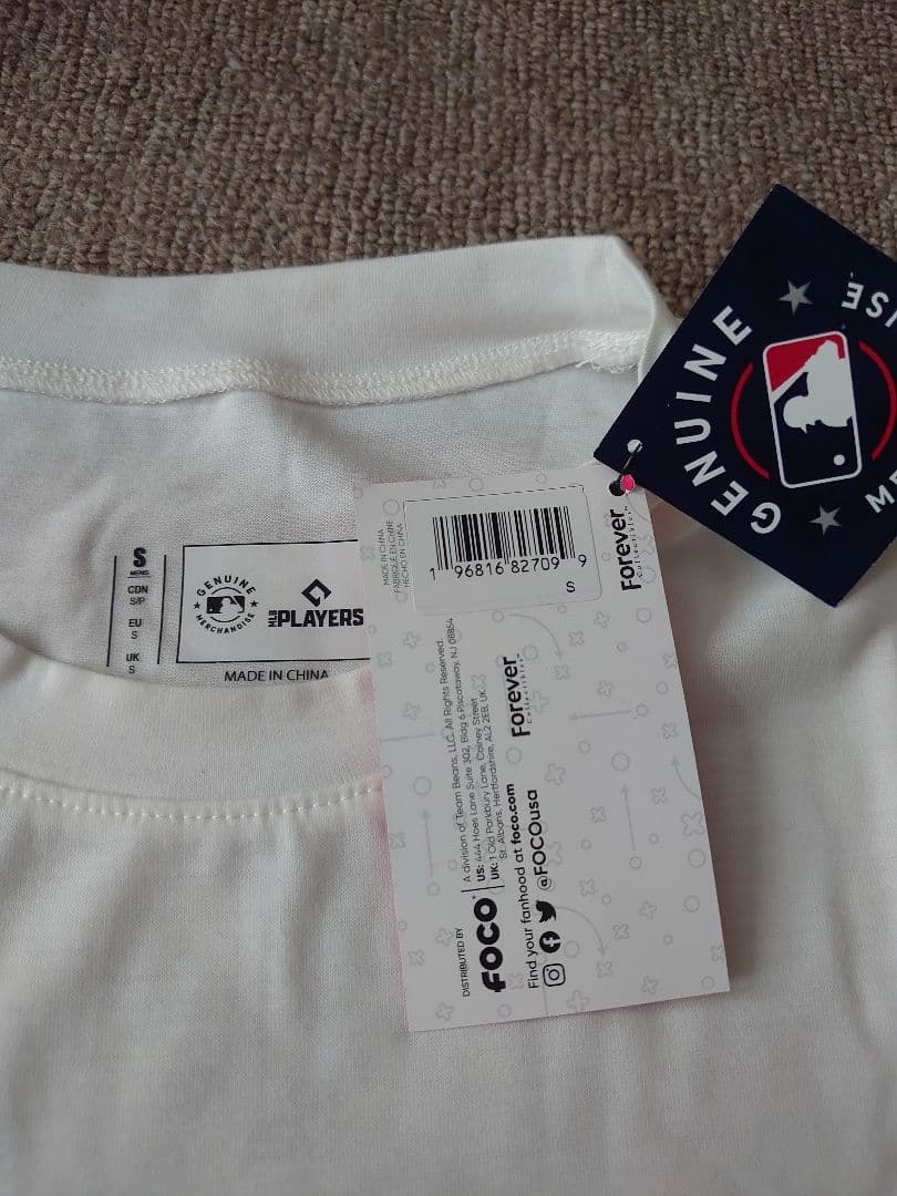FOCO 大谷翔平 LAドジャース Tシャツ Ｓ 白 新品未使用 3枚セット