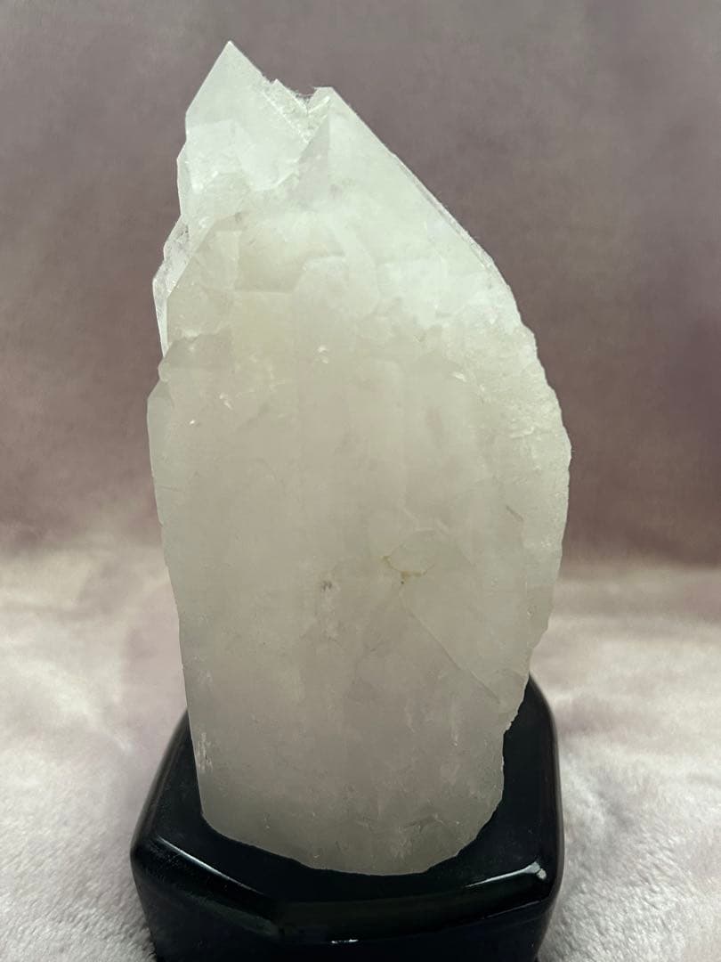 【天然石】 ブラジル産 水晶 クラスター ポイント水晶 台座付き