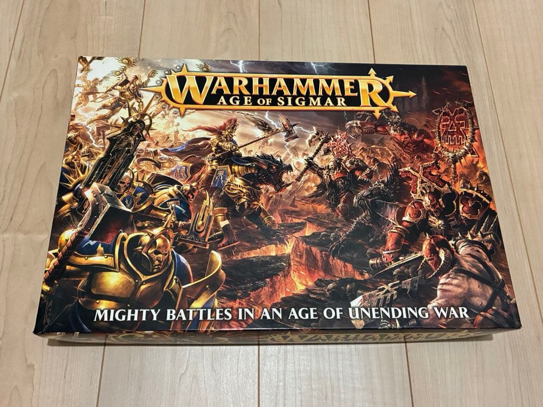 ウォーハンマー WARHAMMER AOS 旧スターターボックエイジオヴシグマー
