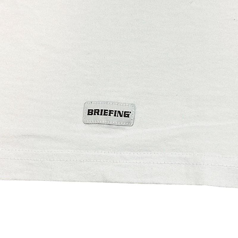 BRIEFING ブリーフィング×GOAT ゴート 半袖 Tシャツ L ホワイト